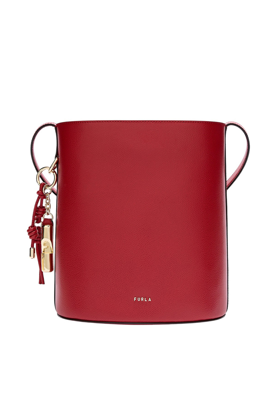 Сумка ROXIE S из натуральной кожи|Основной цвет:Красный Женский Furla Сумка ROXIE S из натуральной кожи (цвет ), артикул WB01875-ARE000 | Фото 1