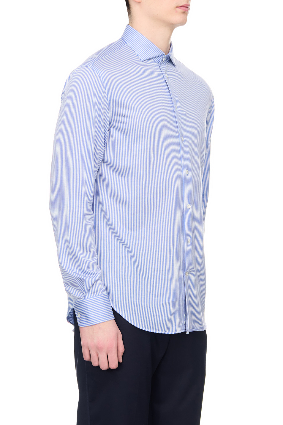 Мужской Emporio Armani Рубашка в тонкую полоску (цвет ), артикул D41CM2-D1C15 | Фото 4