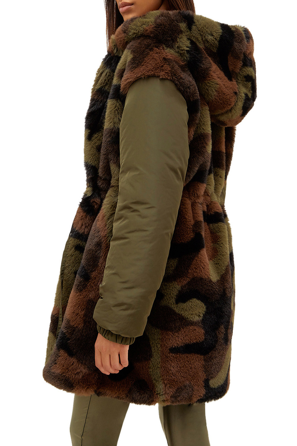 Женский Liu Jo Комбинированная куртка с камуфляжным принтом (цвет ), артикул WF2043E0816 | Фото 5