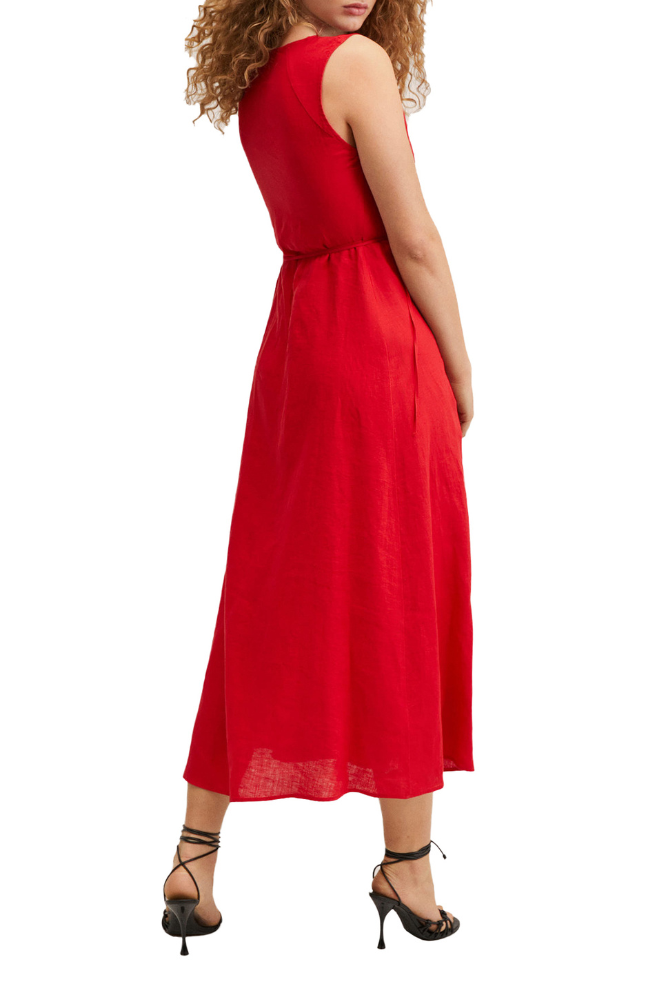 Женский Mango Льняное платье SILVE (цвет ), артикул 27007108 | Фото 3