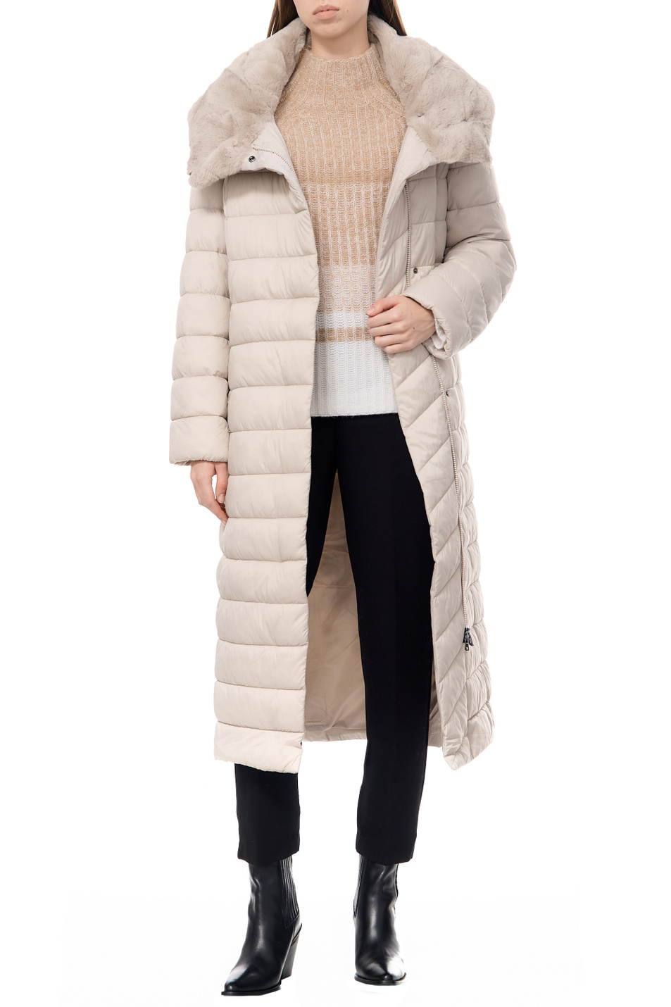 Женский Gerry Weber Пальто стеганое с поясом (цвет ), артикул 250202-31151 | Фото 5