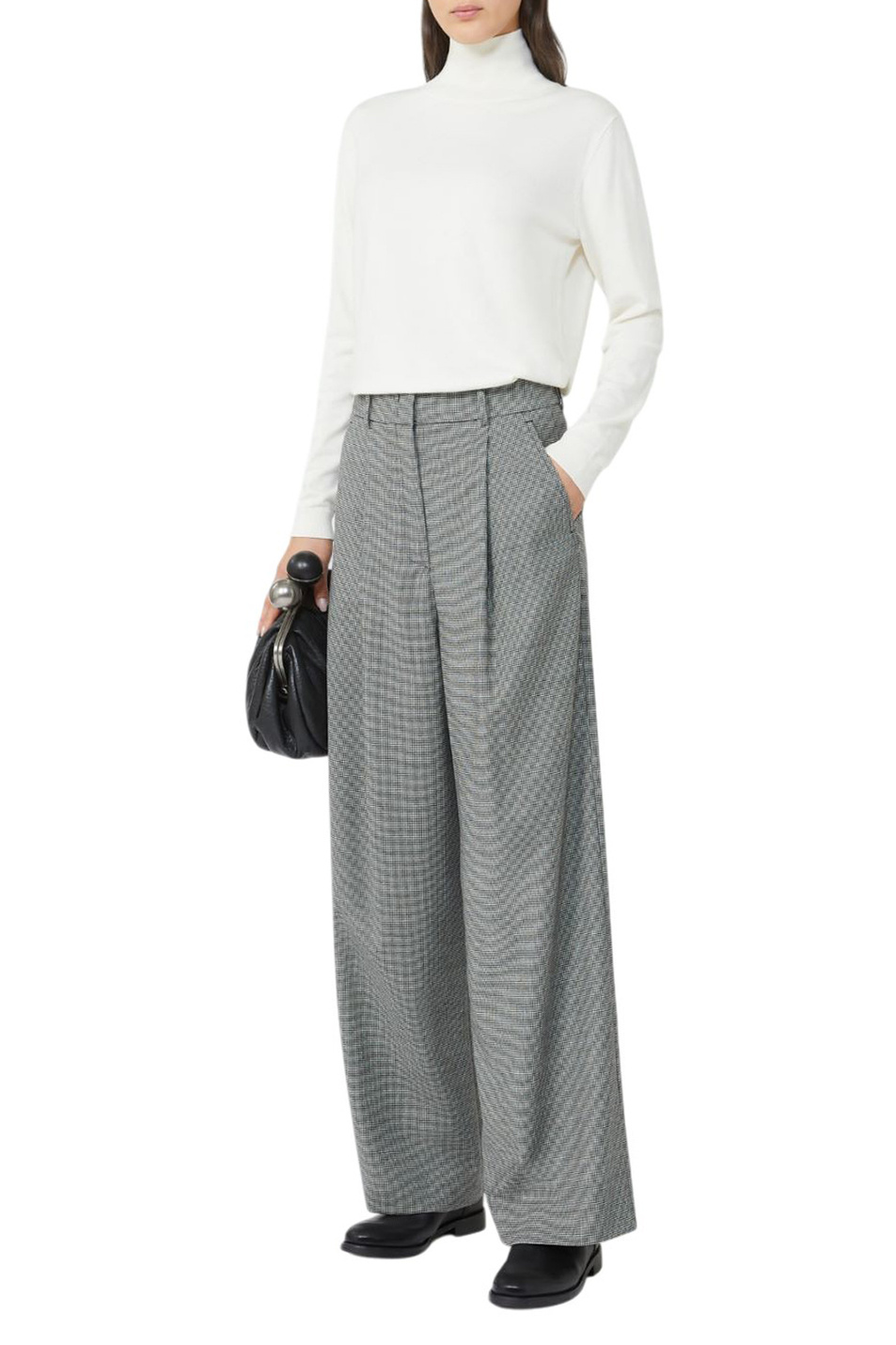 Женский Weekend Max Mara Брюки GLOBALE из шерсти (цвет ), артикул 2525136162 | Фото 3