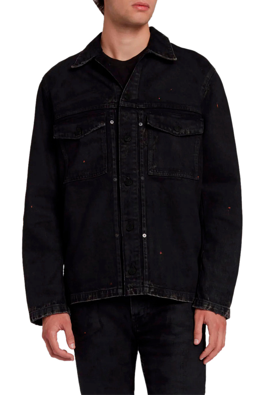 Куртка джинсовая PLEATED|Основной цвет:Черный|Артикул:JSPLC310FI | Фото 1