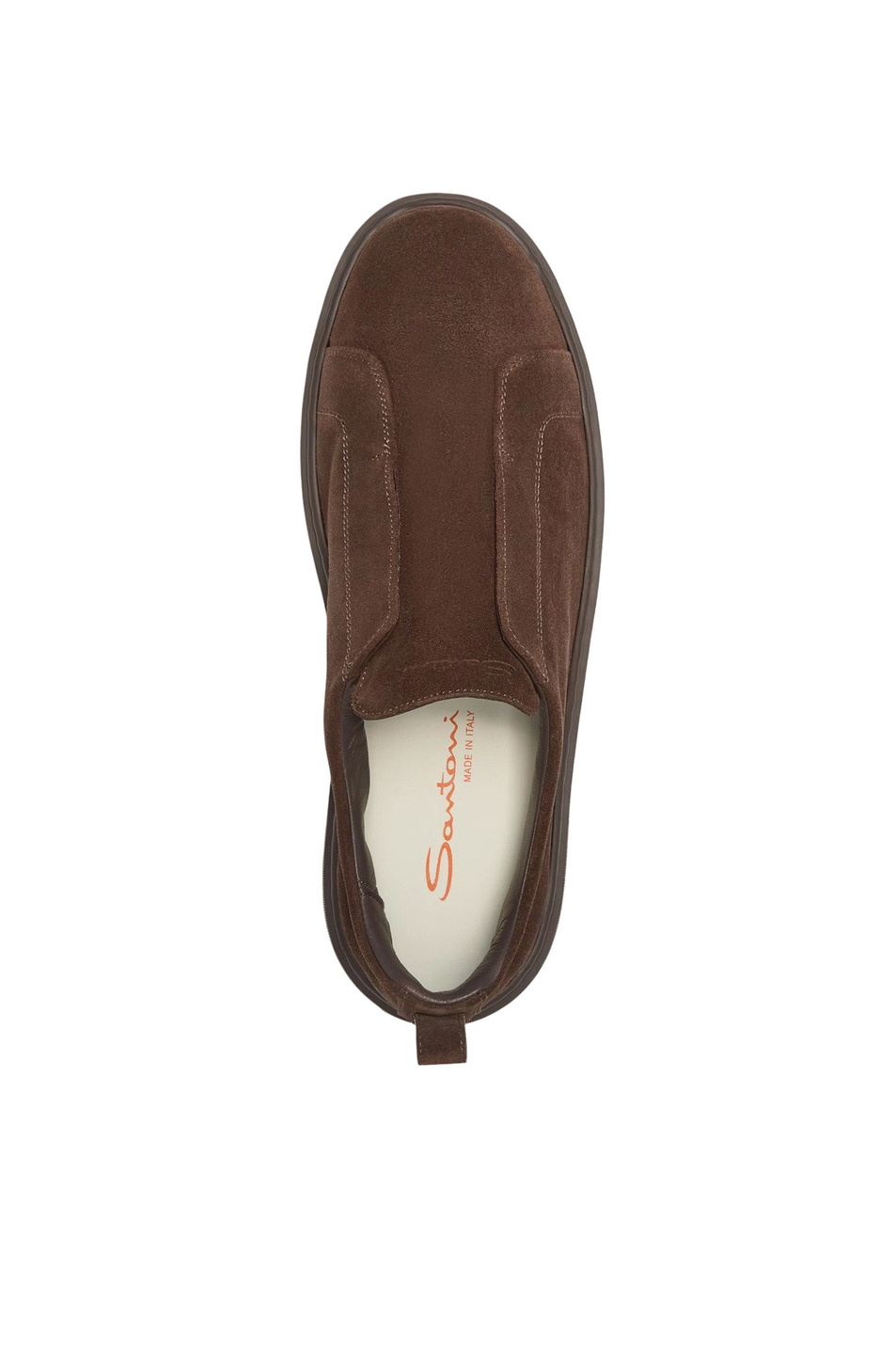 Мужской Santoni Кеды VICTORY из натуральной замши (цвет ), артикул MBCD21995SMOTSEYT50 | Фото 4