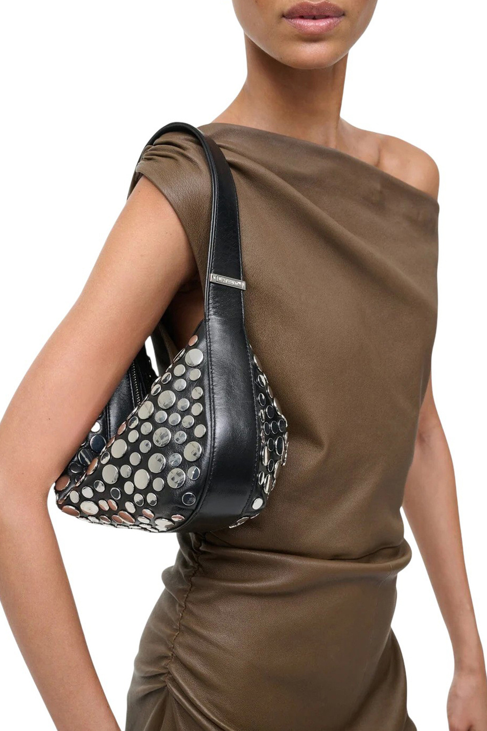 Женский STAUD Сумка DEMY из натуральной кожи (цвет ), артикул H25F6028SR | Фото 7