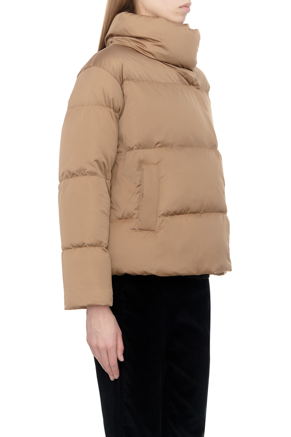Женский Weekend Max Mara Куртка стеганая RAGNO с высоким воротником (цвет ), артикул 2354860633 | Фото 6
