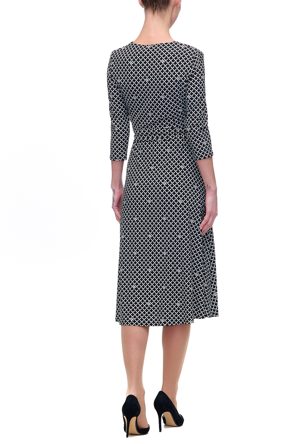 Lauren Платье с V-образным вырезом и поясом (цвет ), артикул 250840429001 | Фото 3