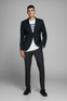 Jack & Jones Зауженные костюмные брюки (Черный цвет), артикул 12141112 | Фото 5