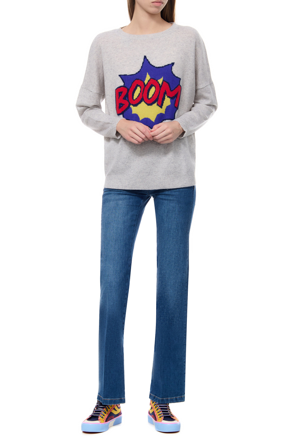 Женский MAX&Co. Джемпер LOVELY из шерсти с добавлением кашемира (цвет ), артикул 73642423 | Фото 2