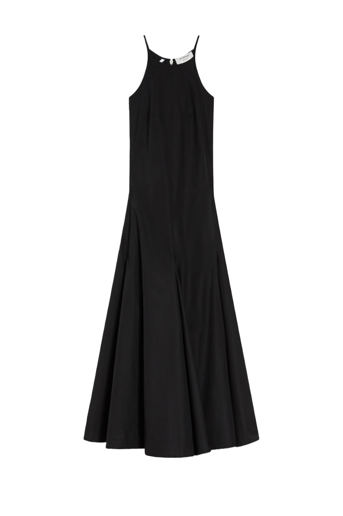 Платье CACTUS из натурального хлопка|Основной цвет:Черный|Артикул:2412221092 | Фото 1