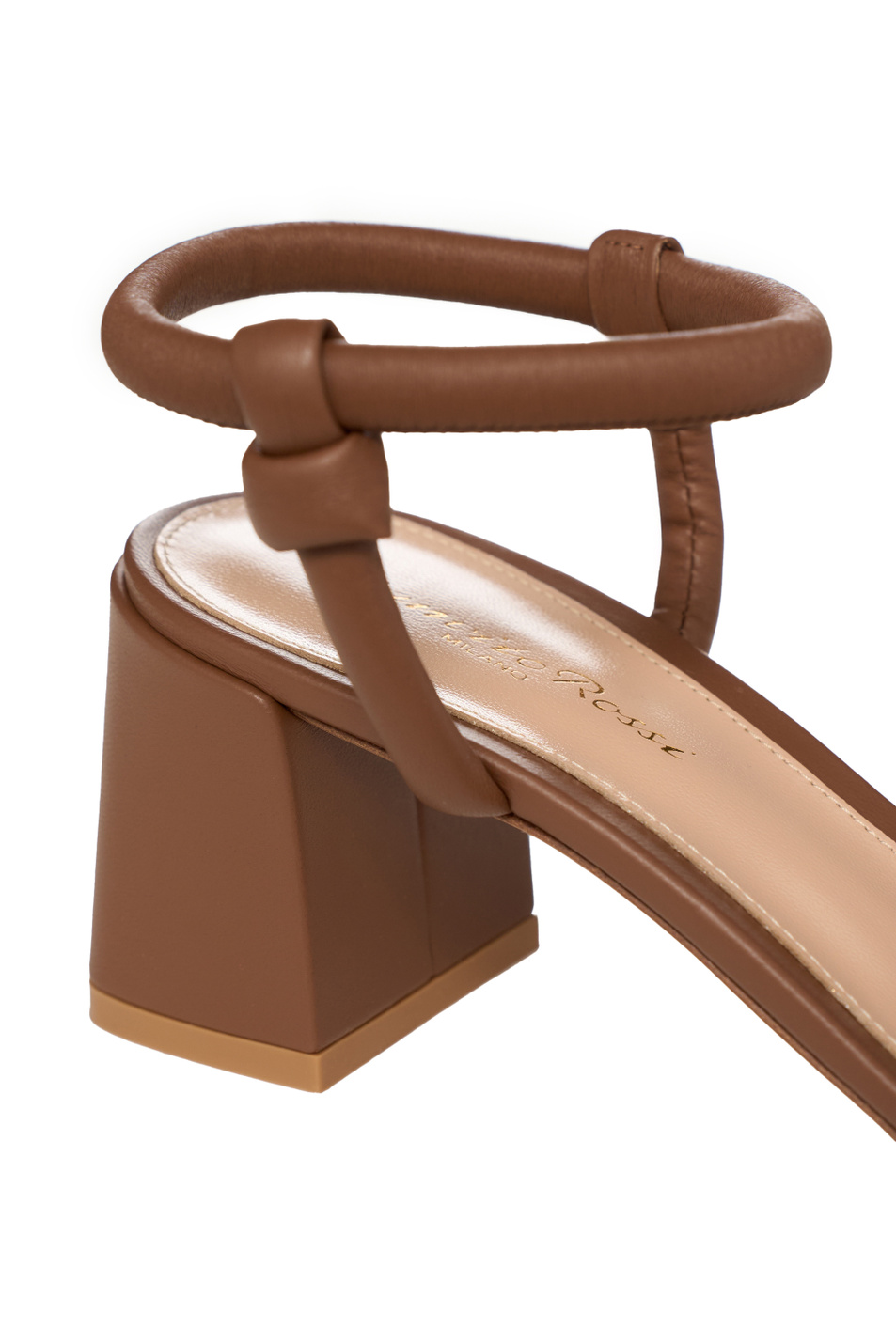 Женский Gianvito Rossi Босоножки из натуральной кожи (цвет ), артикул G32445.55RIC.NAPCUOI | Фото 5