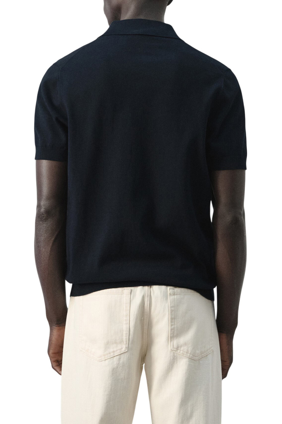 Мужской Mango Man Поло ARRAONA из хлопка (цвет ), артикул 27035945 | Фото 4