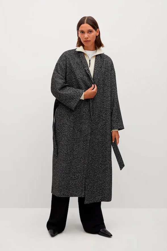 Женский Mango Пальто из смесовой шерсти MADAME (цвет ), артикул 77025909 | Фото 3