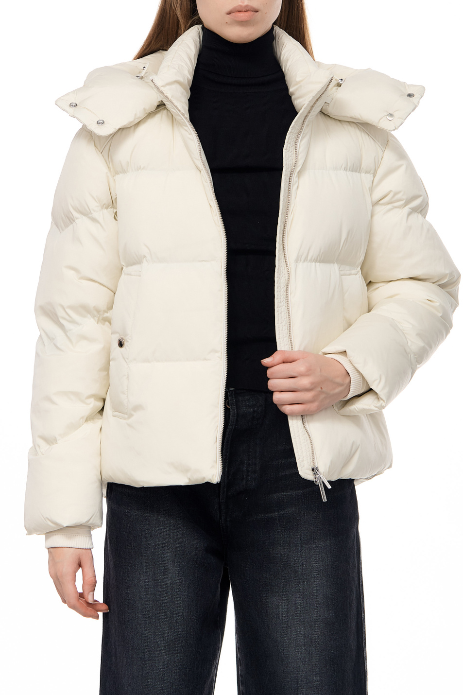 Женский Woolrich Куртка стеганая с капюшоном (цвет ), артикул CFWWOU0883FRUT1148 | Фото 3