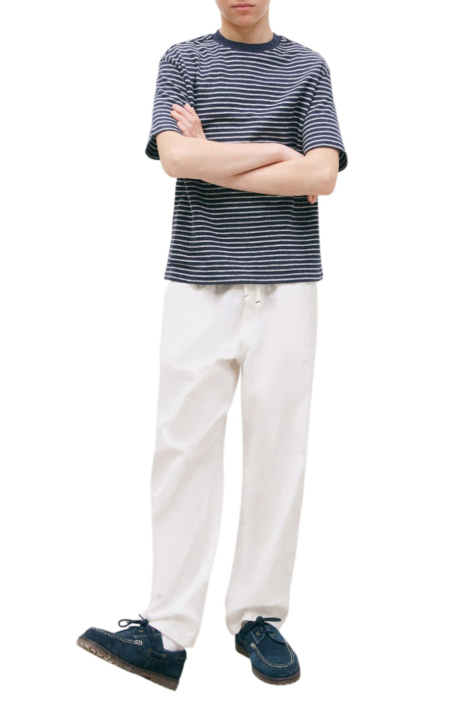 Мальчикам Mango Kids Футболка MJACQUI в полоску (цвет ), артикул 27095967 | Фото 3