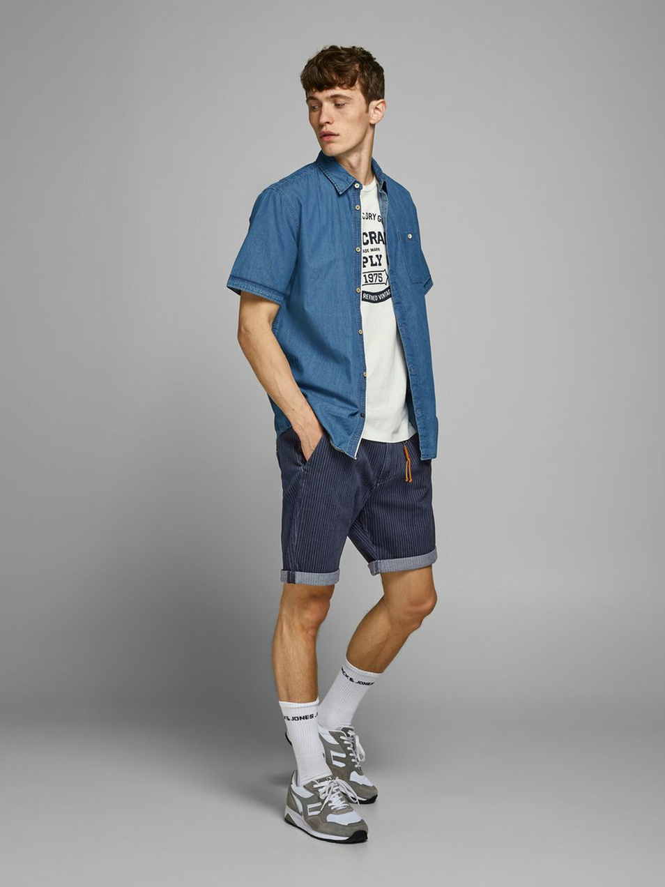 Мужской Jack & Jones Шорты (цвет ), артикул 12169598 | Фото 4