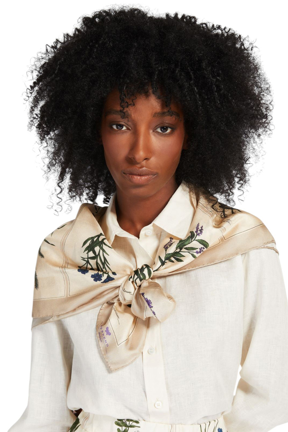 Женский Weekend Max Mara Платок ONESTO из шелка (цвет ), артикул 2515541055 | Фото 2