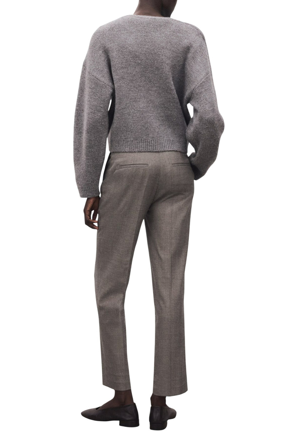 Женский Mango Брюки NEWARM укороченные (цвет ), артикул 27071264 | Фото 4