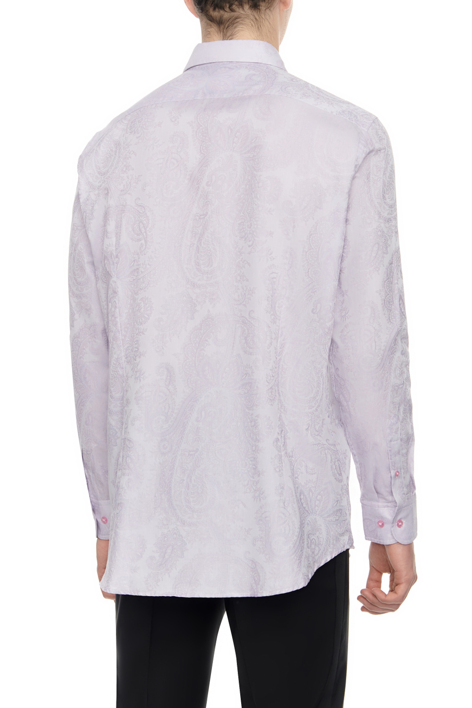 Мужской Etro Рубашка из натурального хлопка с принтом (цвет ), артикул 1290831100401 | Фото 4