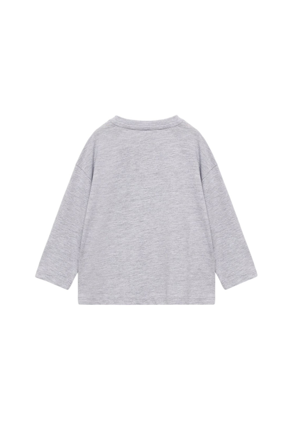 Малышам мальчикам Mango Kids Лонгслив BASICAB7 с накладным карманом (цвет ), артикул 87820650 | Фото 2