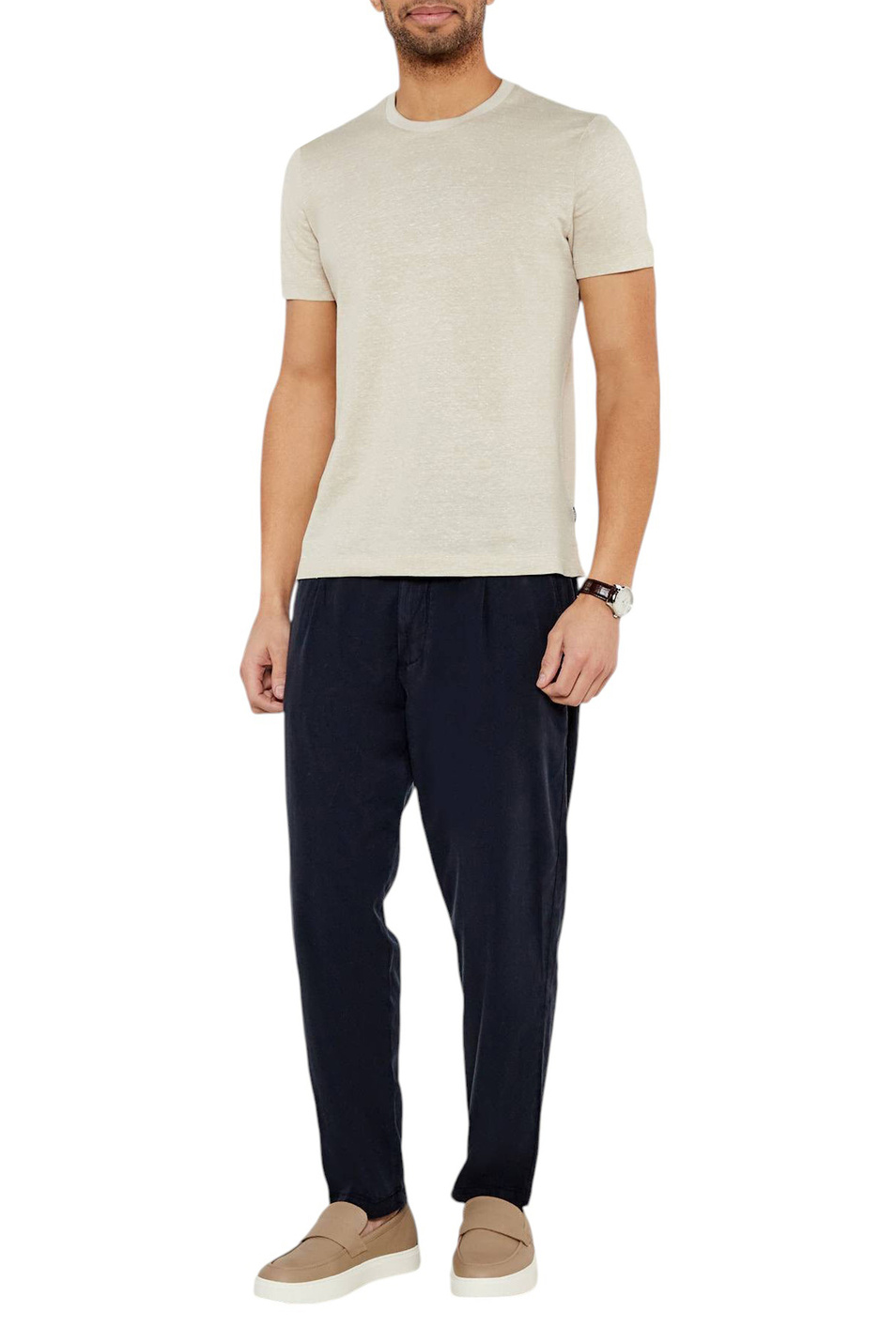 Мужской BOSS Брюки Perin со стрелкой (цвет ), артикул 50538059 | Фото 3