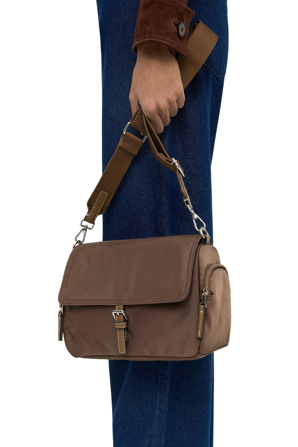 Женский Parfois Сумка через плечо нейлоновая (цвет ), артикул 244251 | Фото 5