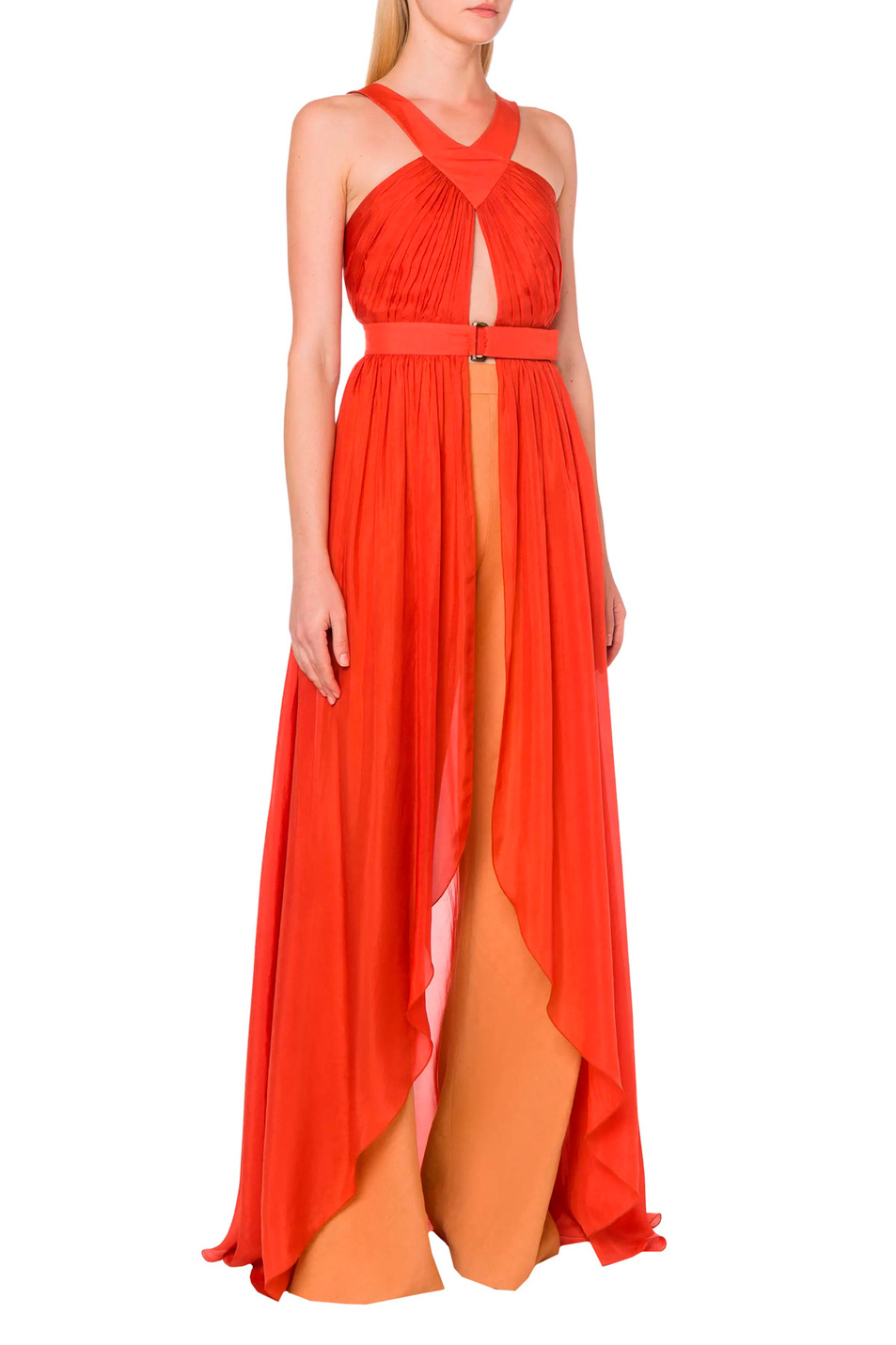 Женский Alberta Ferretti Платье из натурального шелка (цвет ), артикул A0402-0118 | Фото 3