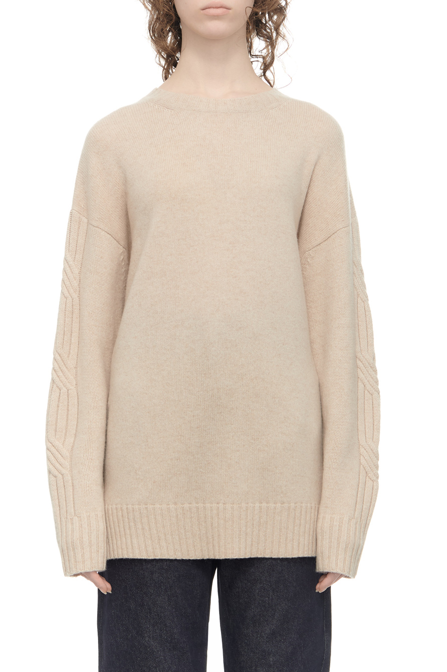 Max Mara ❤ женский джемпер vicini из кашемира бежевый цвет
