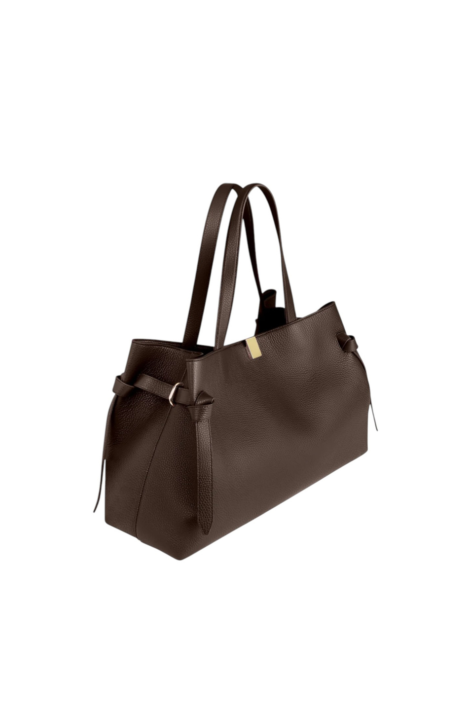 Женский Yuzefi Сумка GYOZA TOTE из натуральной кожи (цвет ), артикул YUZPF25-HB-GZT-L038 | Фото 2