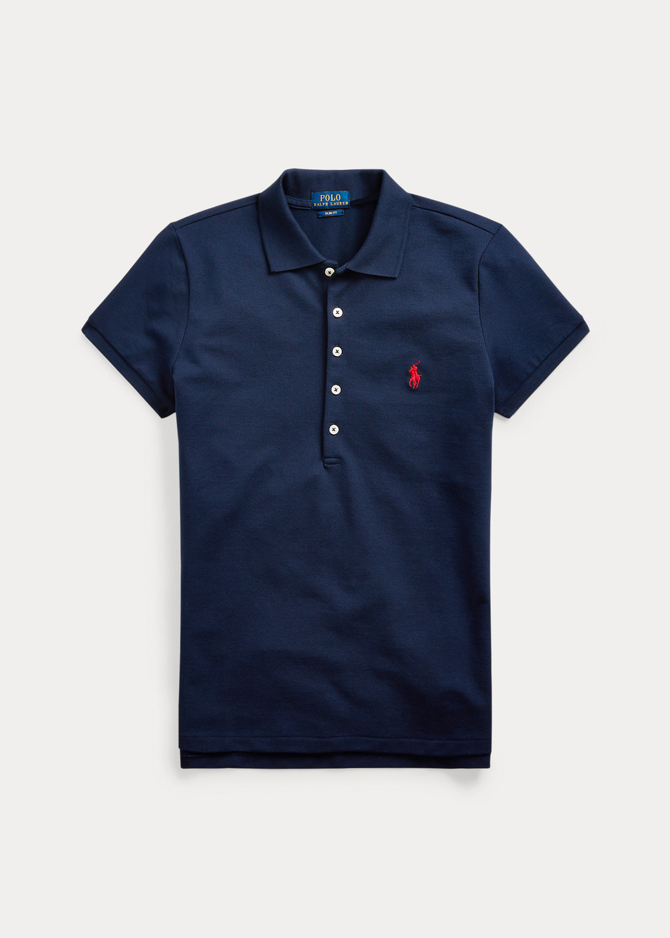 Женский Polo Ralph Lauren Футболка поло из эластичного хлопка (цвет ), артикул 211505654111 | Фото 1