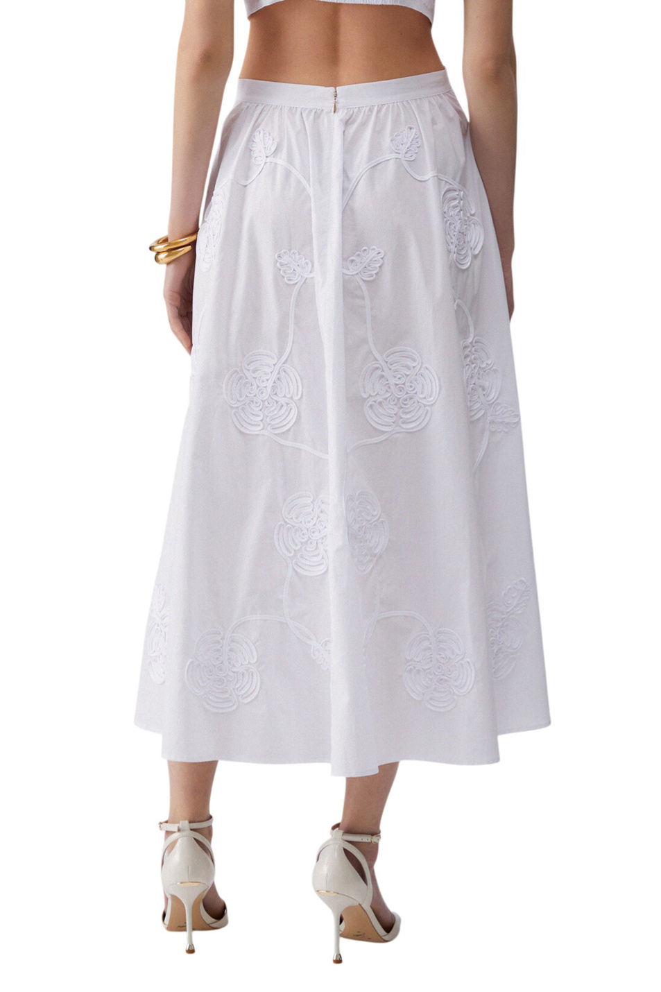 Женский Liu Jo Юбка с вышивкой (цвет ), артикул CA6178T039A | Фото 4