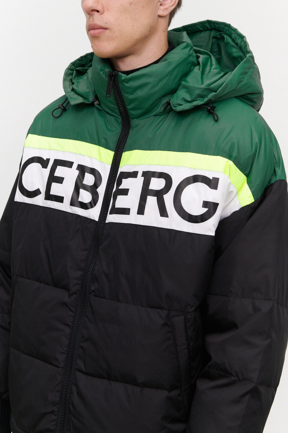 Iceberg Стеганая куртка с капюшоном (цвет ), артикул J080-5050 | Фото 6