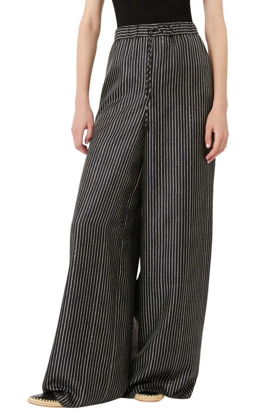 Женский Max Mara Брюки CLARINO из шелка (цвет ), артикул 2611131142 | Фото 3