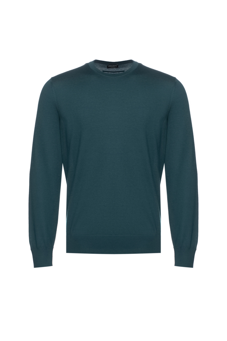 Джемпер из кашемира и шелка|Основной цвет:Зеленый Мужской Zegna Джемпер из кашемира и шелка (цвет ), артикул UGJ00A2-110-V98 | Фото 1