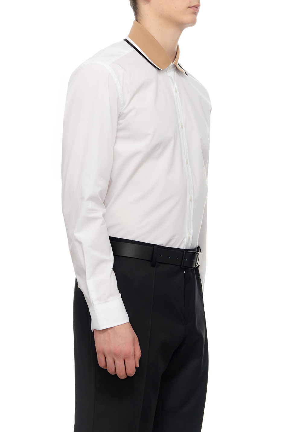 Мужской BOSS Рубашка с контрастным воротником (цвет ), артикул 50509176 | Фото 3