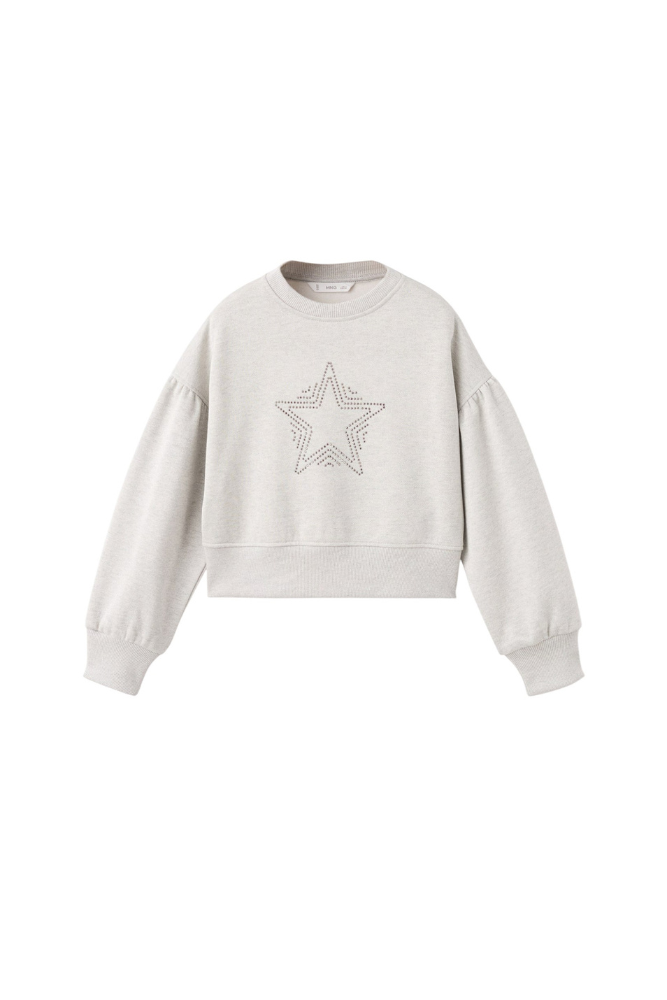 Девочкам Mango Kids Свитшот STAR со стразами (цвет ), артикул 27041169 | Фото 1