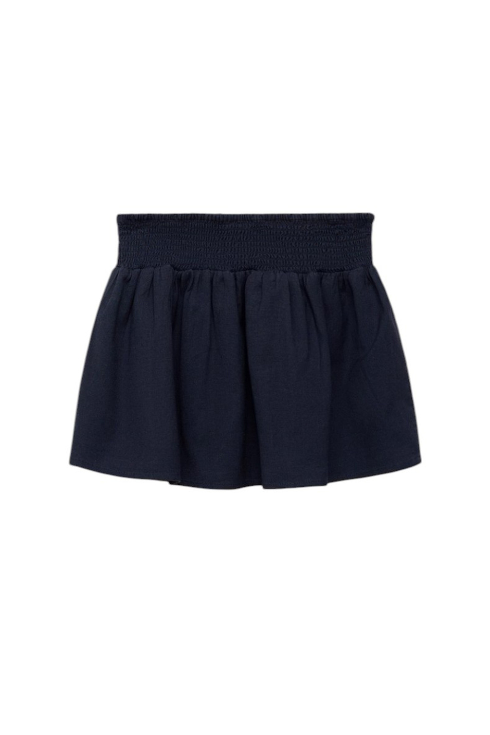 Юбка LARA из хлопка и льна|Основной цвет:Синий Девочкам Mango Kids Юбка LARA из хлопка и льна (цвет ), артикул 87096348 | Фото 1