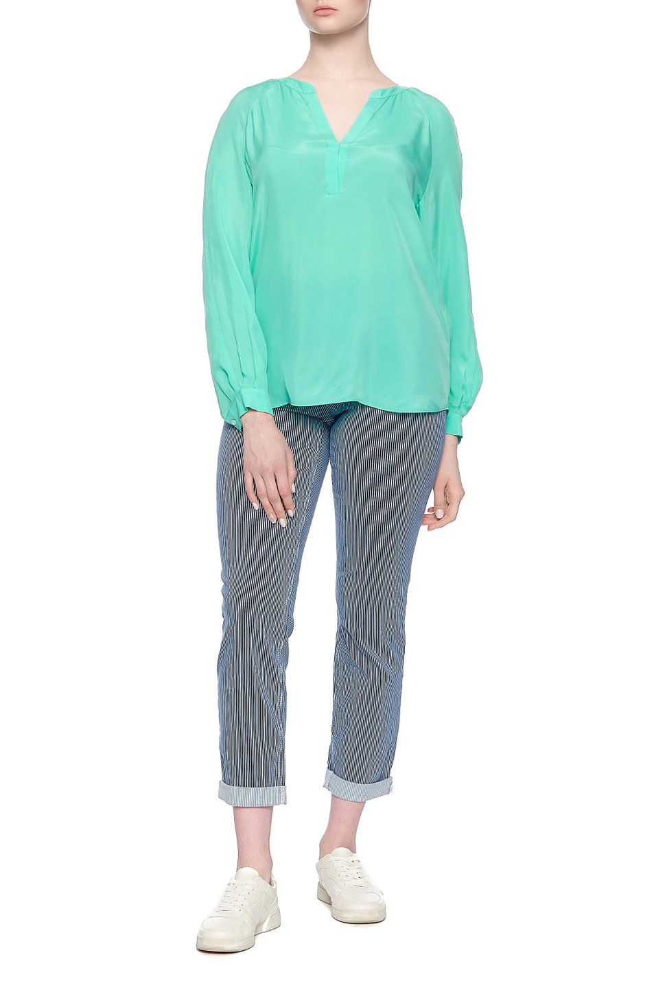 Женский Gerry Weber Блузка с длинным рукавом из купро (цвет ), артикул 560022-31524 | Фото 3