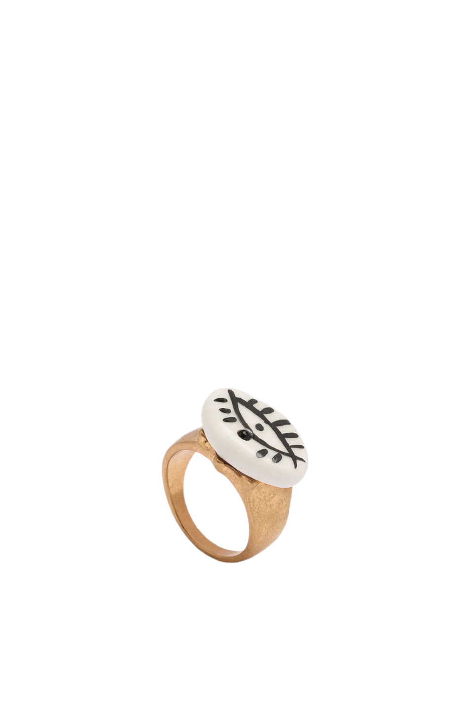 Кольцо с керамикой|Основной цвет:Разноцветный Женский Parfois Кольцо с керамикой (цвет ), артикул 250316 | Фото 2