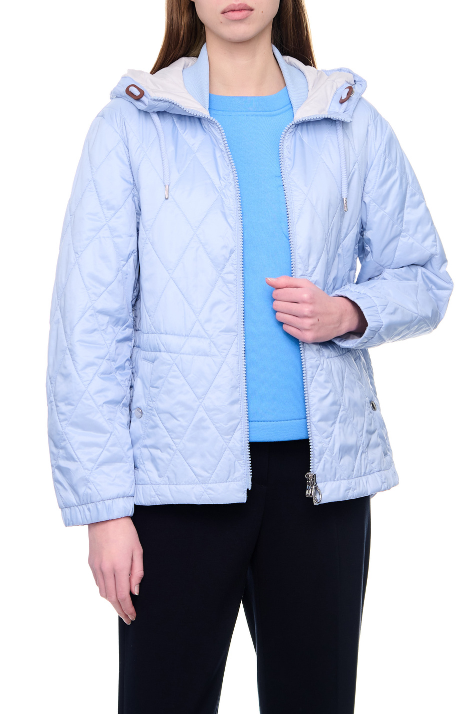 Женский Gerry Weber Стеганая куртка на молнии (цвет ), артикул 150218-31182 | Фото 5
