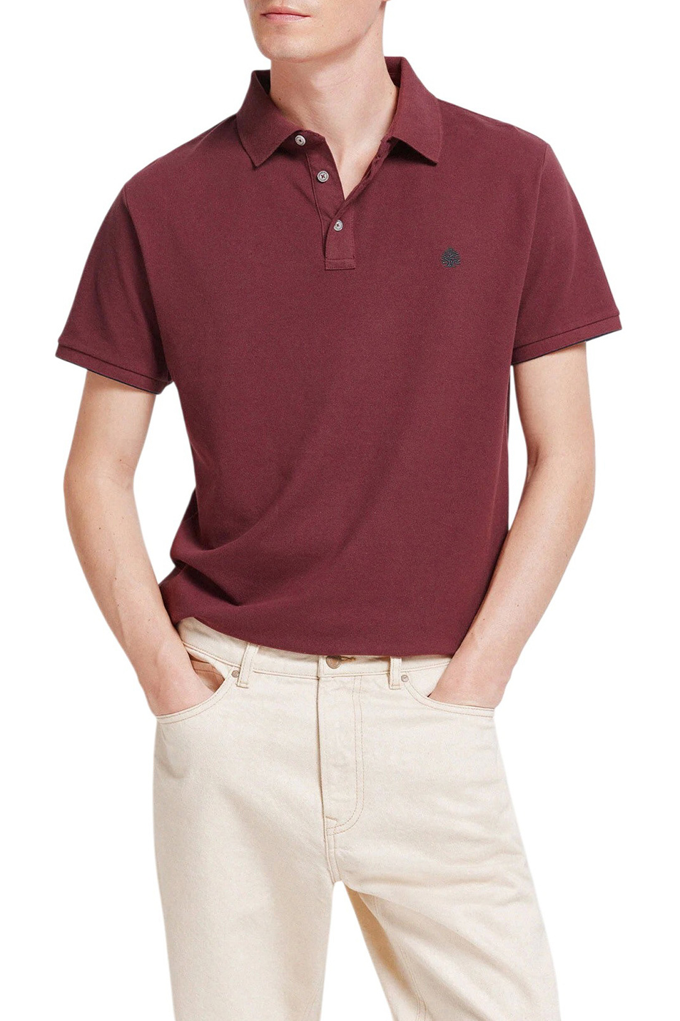 Мужской Springfield Поло из хлопка (цвет ), артикул 4403091 | Фото 1