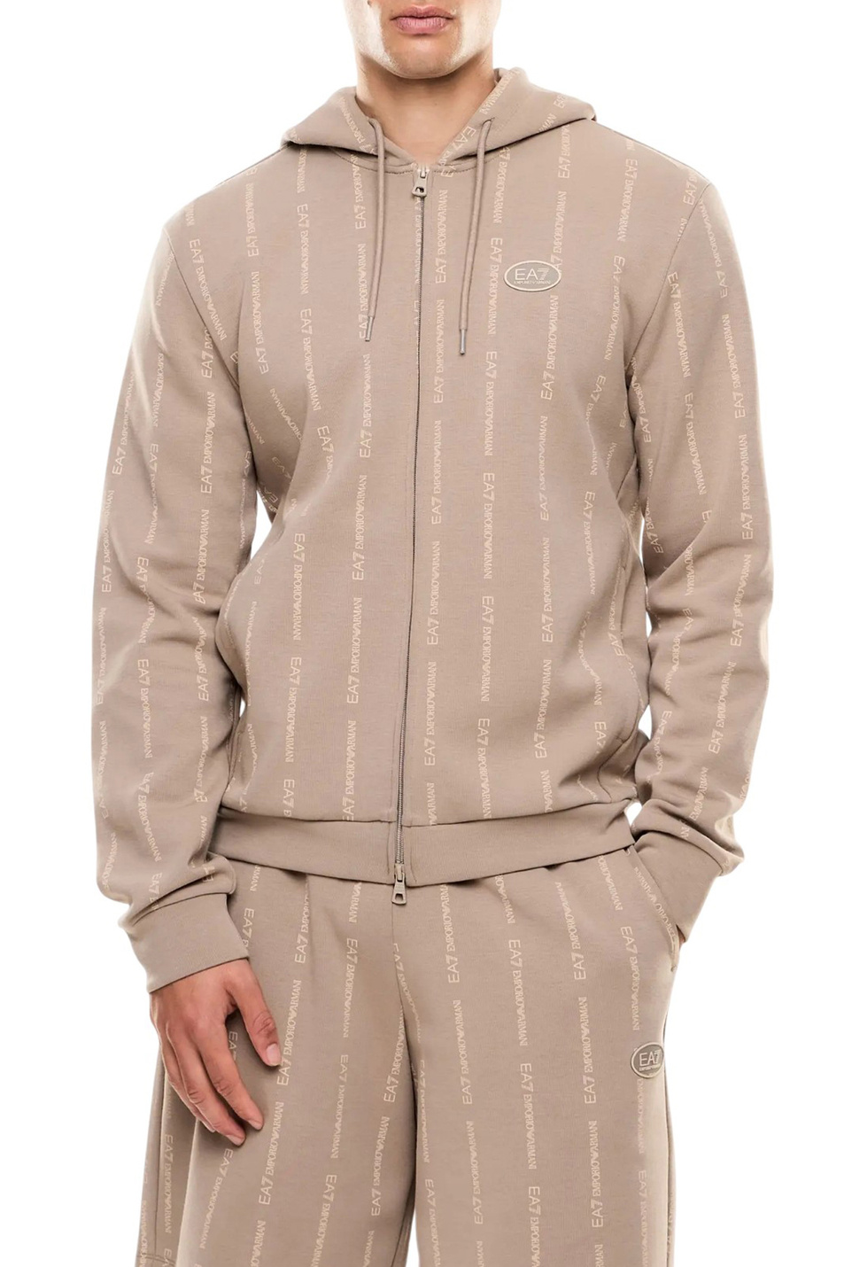 Мужской EA7 Толстовка из смесового хлопка (цвет ), артикул 7M001392-AF12660 | Фото 2