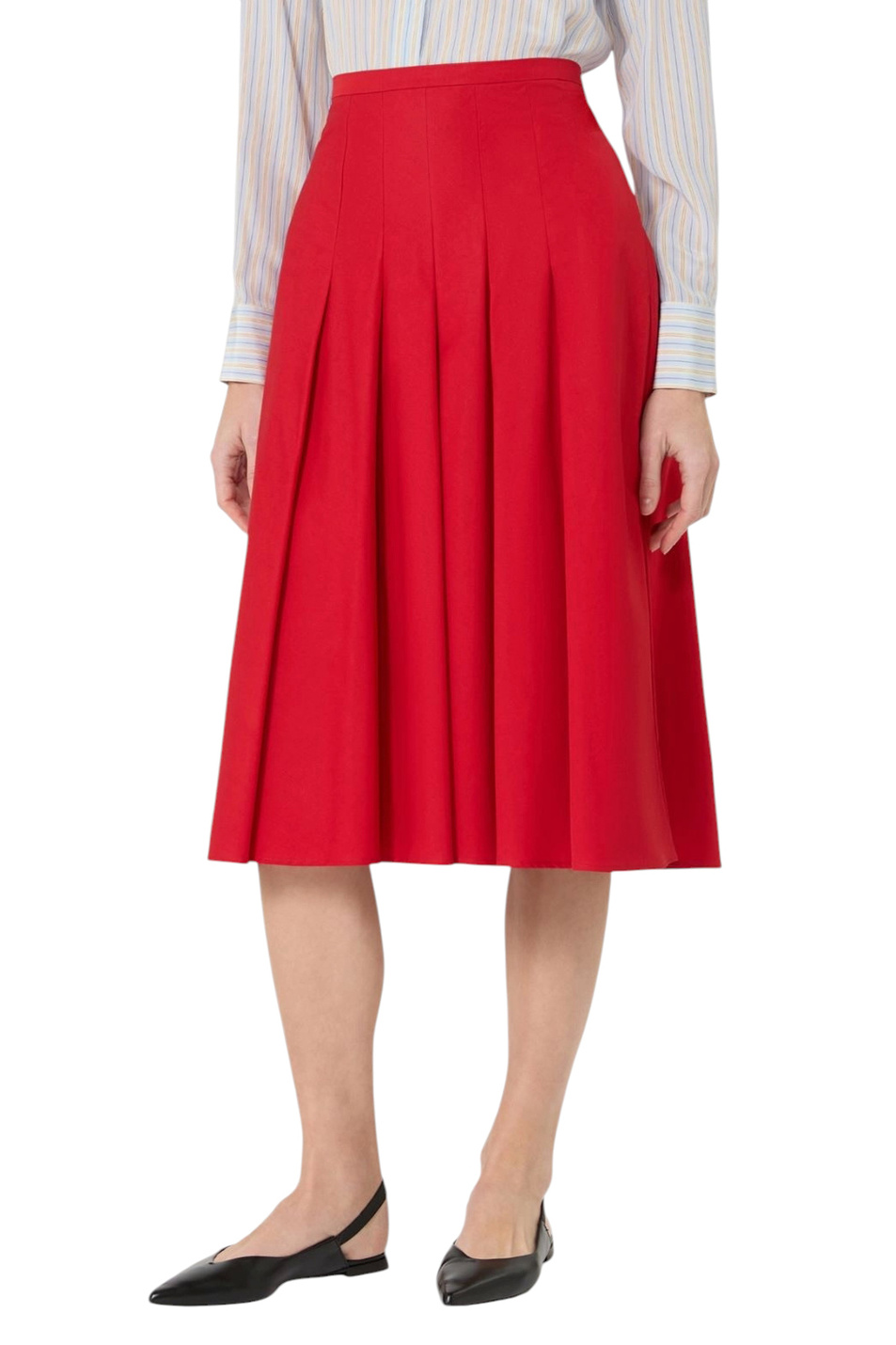 Женский Max Mara Юбка VOLUME из хлопка (цвет ), артикул 2616101021 | Фото 3