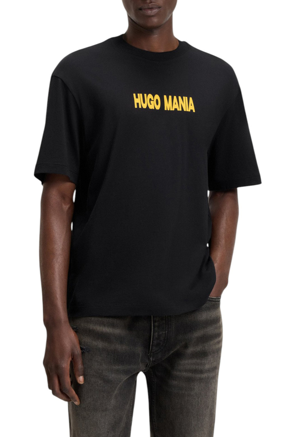 Мужской HUGO Футболка Nedix из хлопка (цвет ), артикул 50543483 | Фото 3