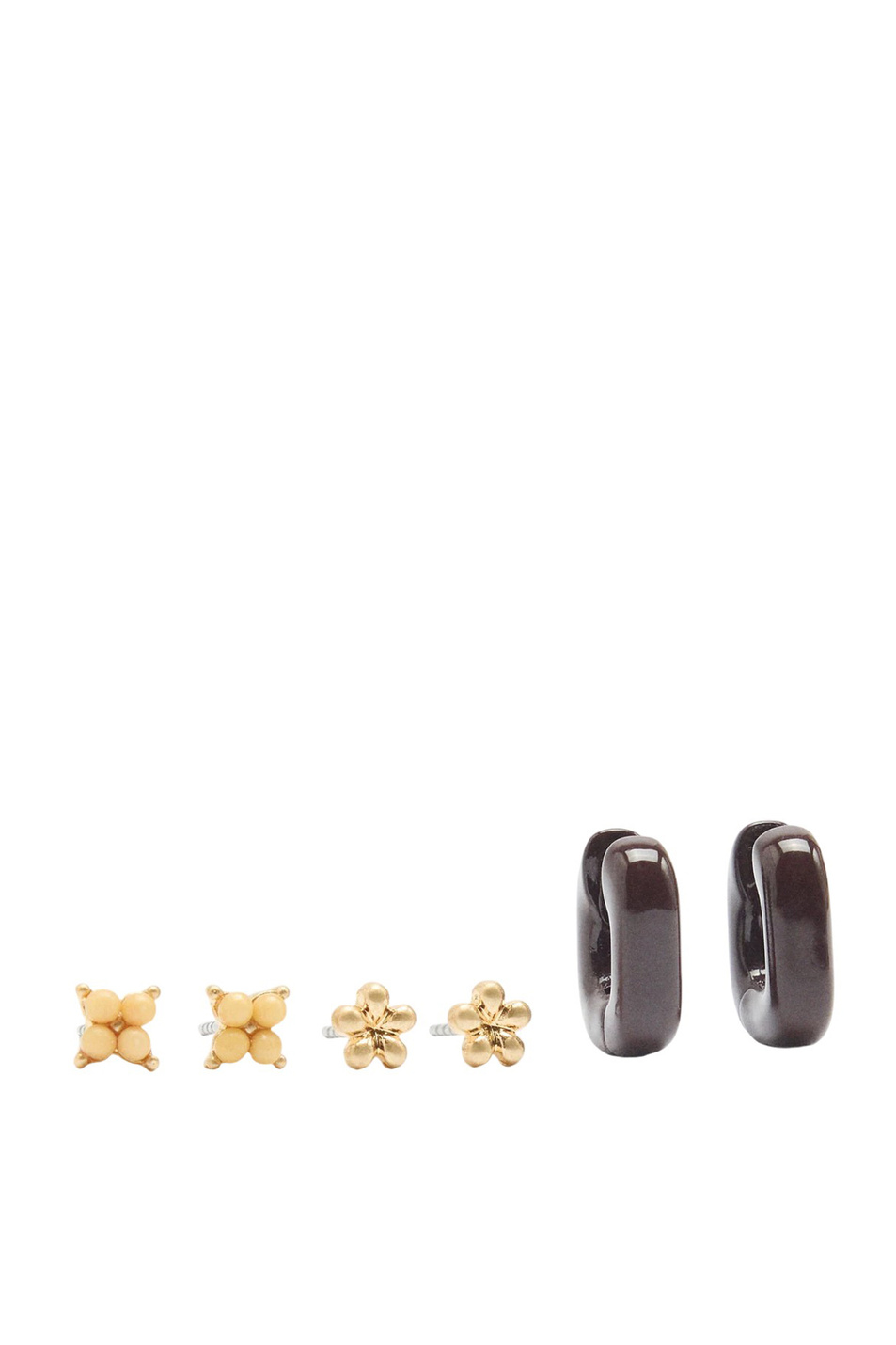 Женский Parfois Серьги в комплекте из 3 пар (цвет ), артикул 245125 | Фото 1