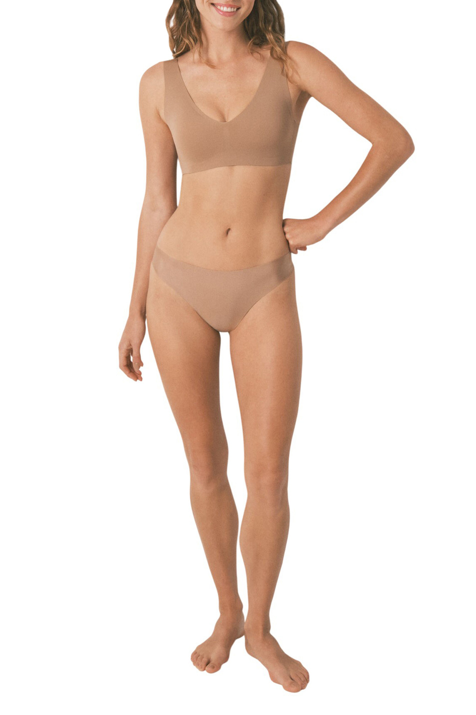 Женский Women'secret Бюстгальтер-топ однотонный (цвет ), артикул 4277824 | Фото 2