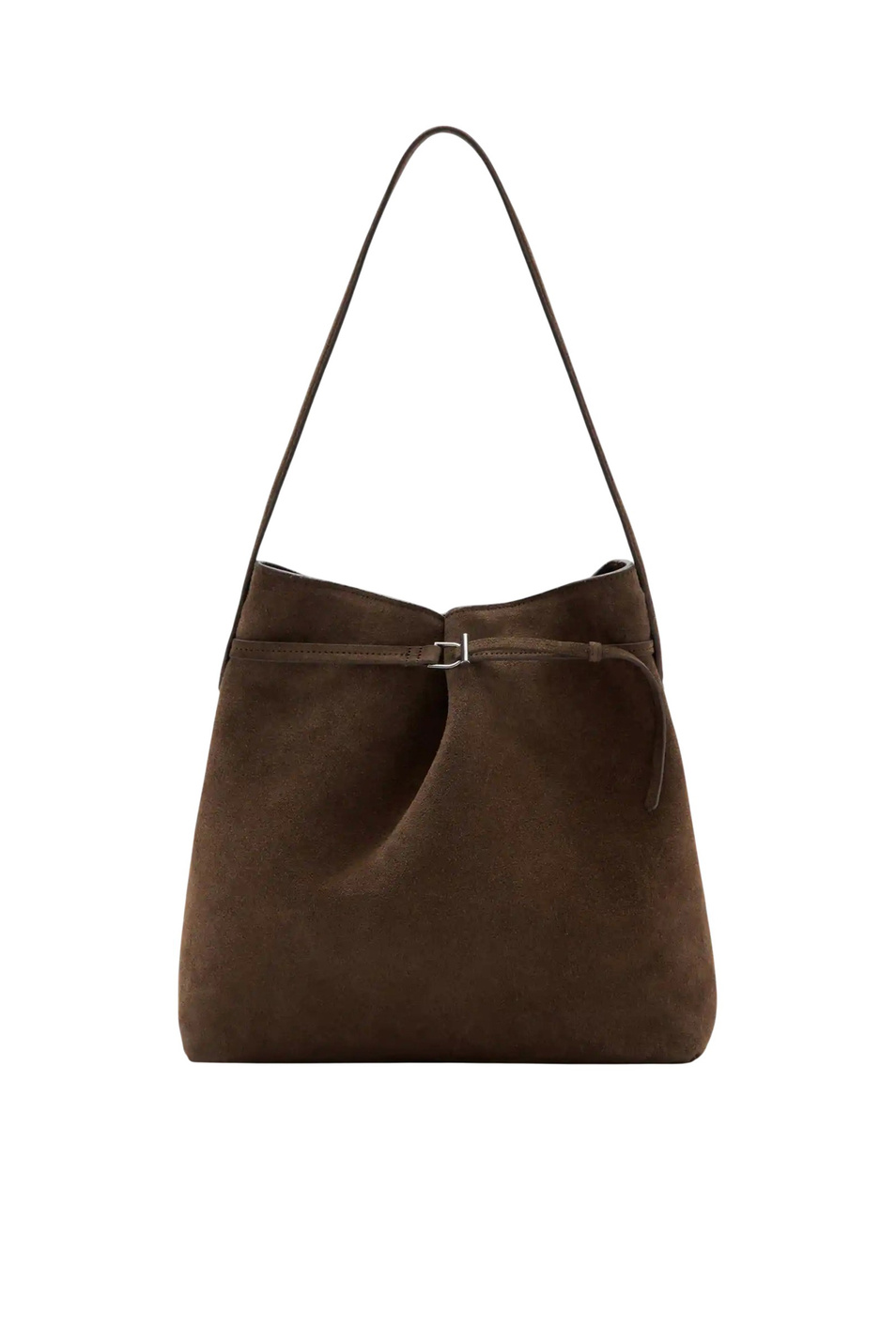 Женский Mango Сумка RUIRA из натуральной замши (цвет ), артикул 27041211 | Фото 1