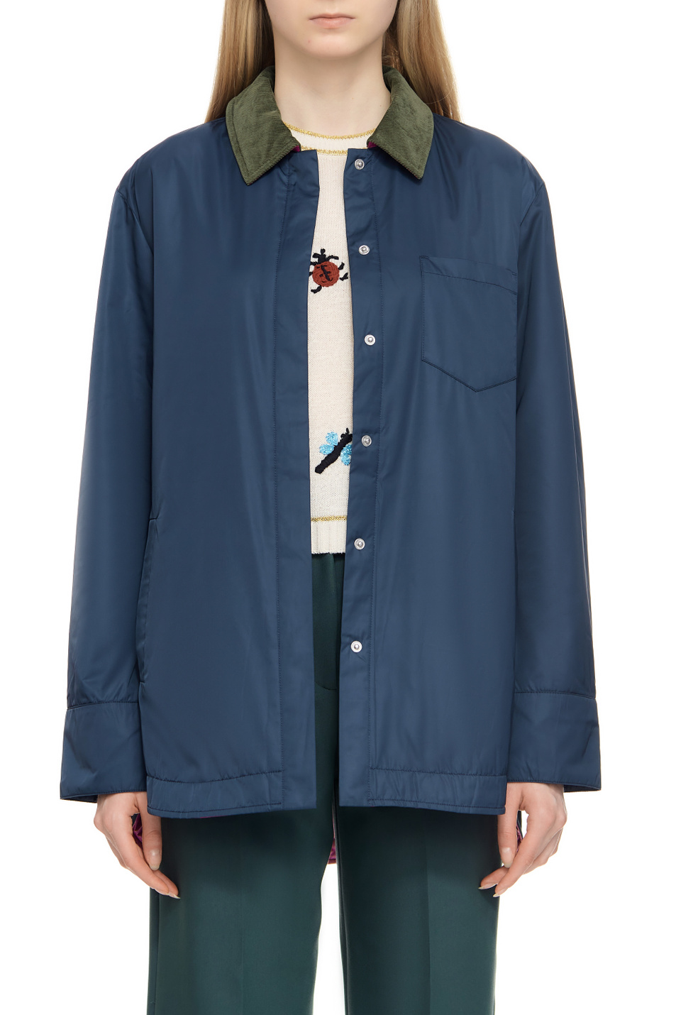 Женский Max&Co Куртка однотонная LIBRETTO (цвет ), артикул 74840123 | Фото 4
