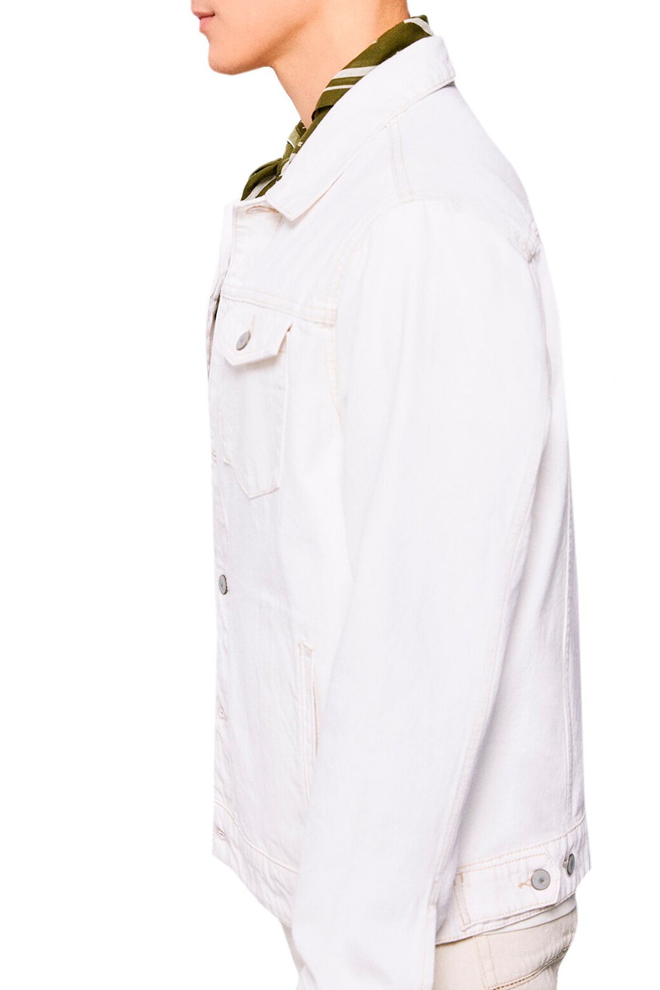 Мужской Springfield Джинсовая куртка из натурального хлопка (цвет ), артикул 2835263 | Фото 4