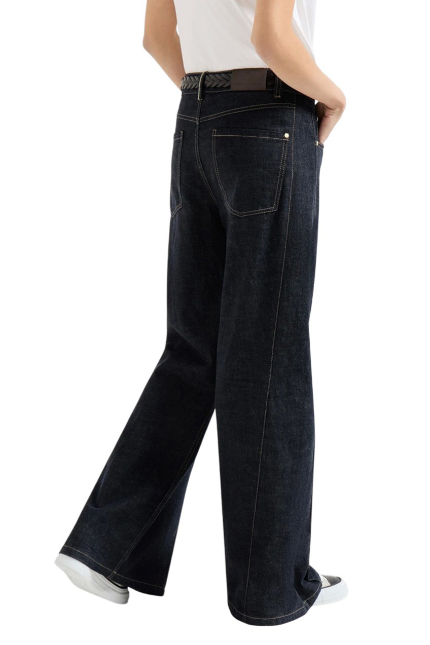 Женский Brunello Cucinelli Джинсы из хлопка (цвет ), артикул ML134P5981 | Фото 5